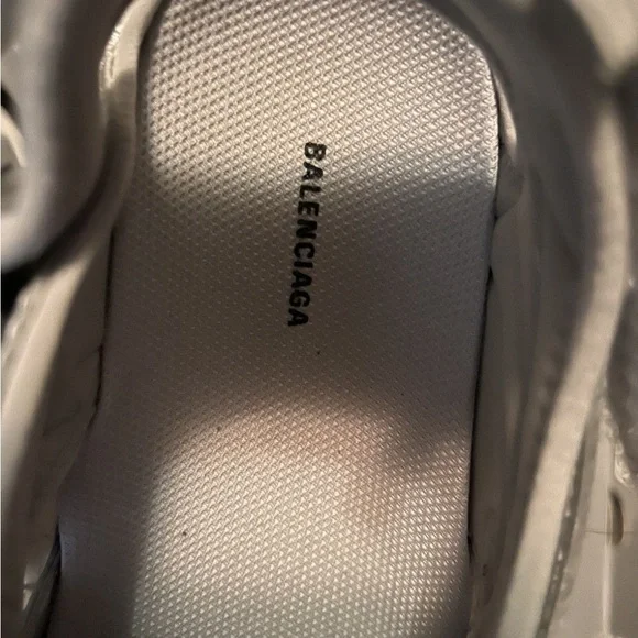 Balenciaga Metallic Silver Sneakers - Picture 6 of 10